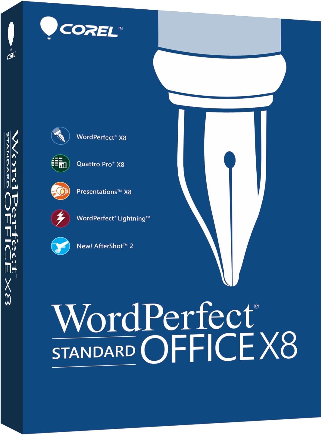 Corel WordPerfect Office X8 Standard Edition for PC (Old Version)