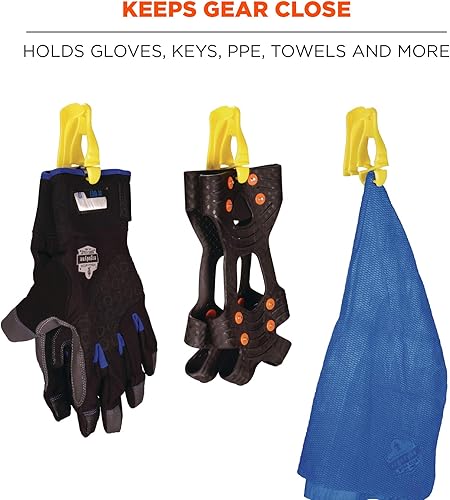 Miniatura 3 de Ergodyne Squids 3405 - Soporte de clip para guante, clip para cinturón