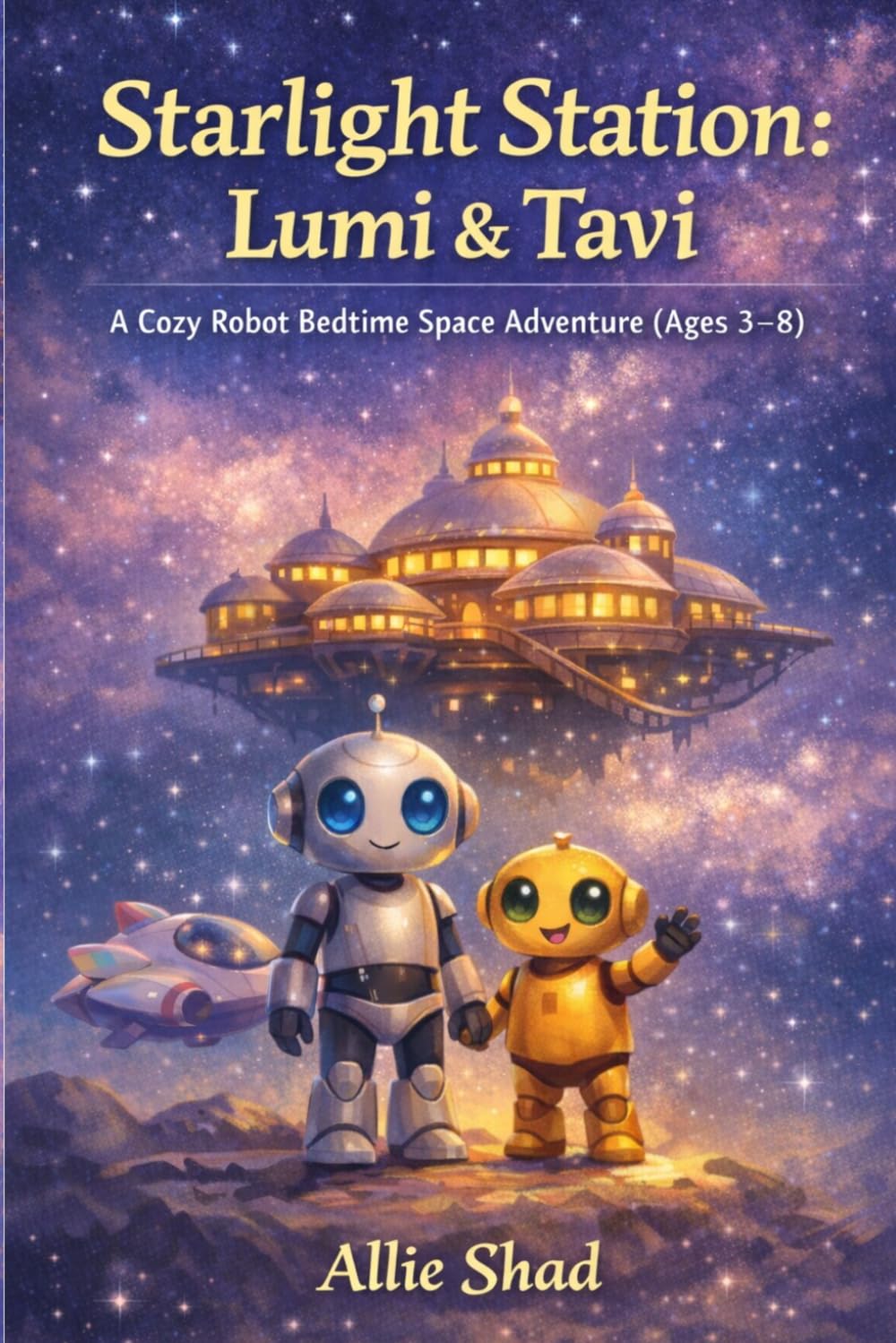 Starlight Station: Lumi & Tavi: A Cozy Robot Bedtime Space Adventure for Kids (Ages 3–8)