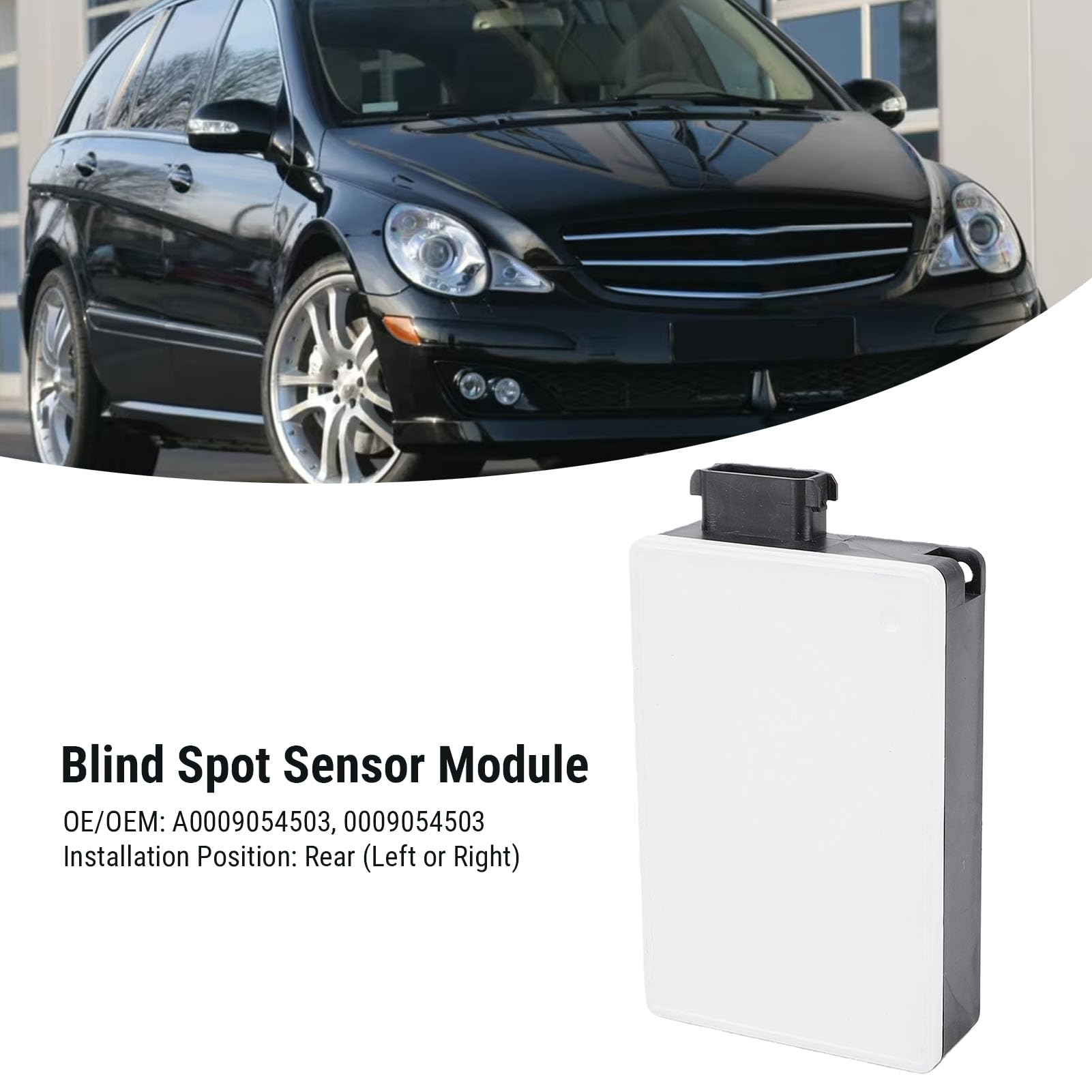 Sensor de Ángulo Muerto Módulo de Reemplazo para R-Class W251 | Posicionamiento trasero, Seguridad mejorada del vehículo, Detección de alta sensibilidad, Fácil instalación