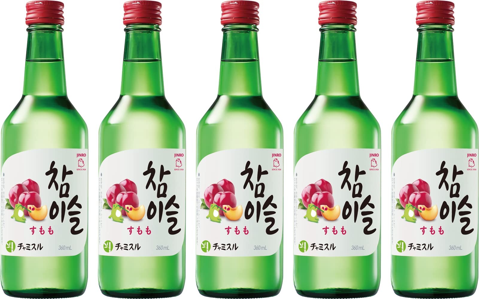 Amazon.co.jp: 【韓国焼酎ソジュ】JINRO チャミスル すもも