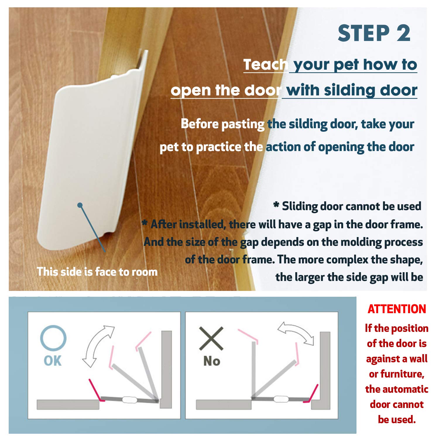 Automatischer Haustüröffner Für Katzen & Hunde - Freihändiger Zugang