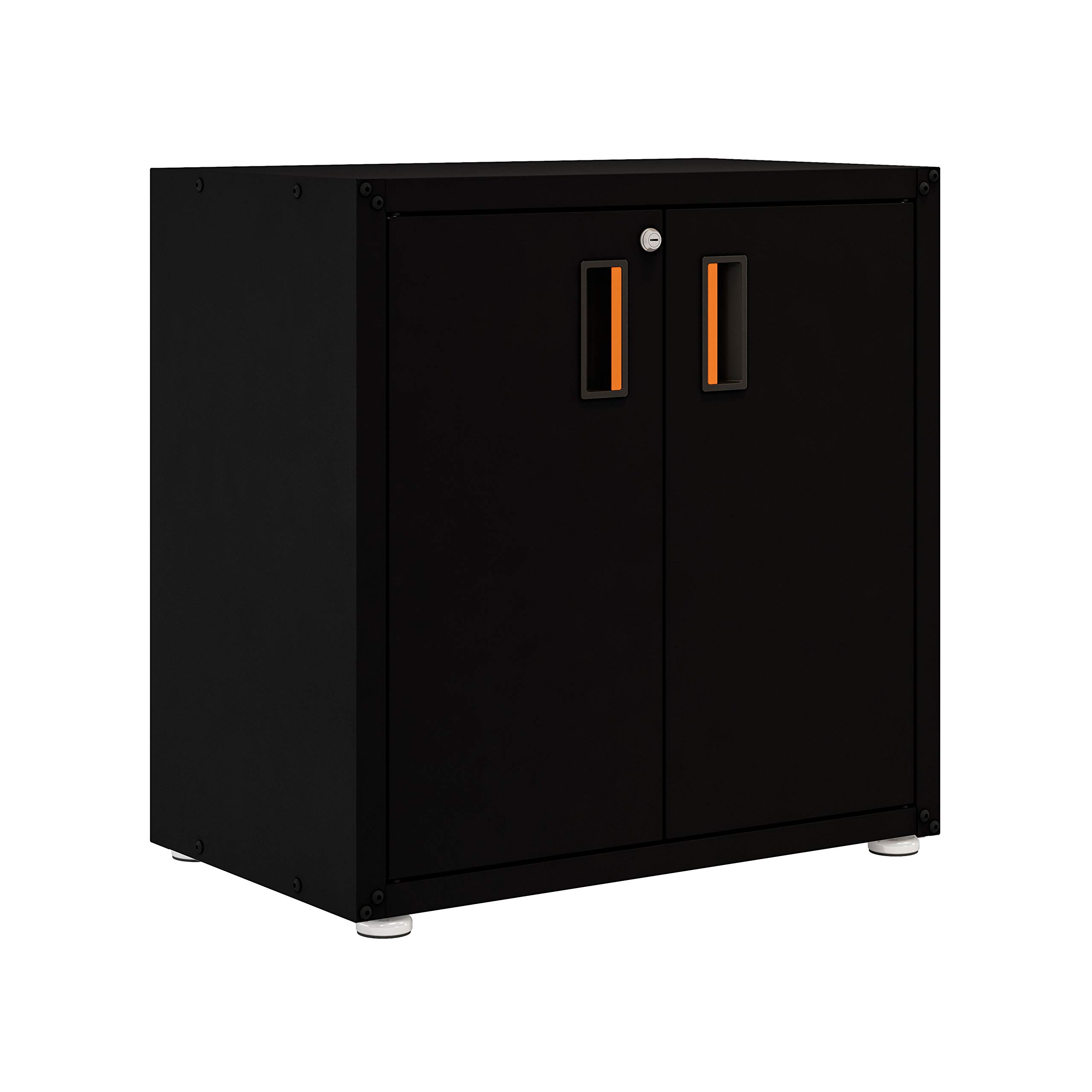 Photo 1 of -USED- itbe for Home Ready-to-Assemble Steel Cabinet with Two Doors (Black)