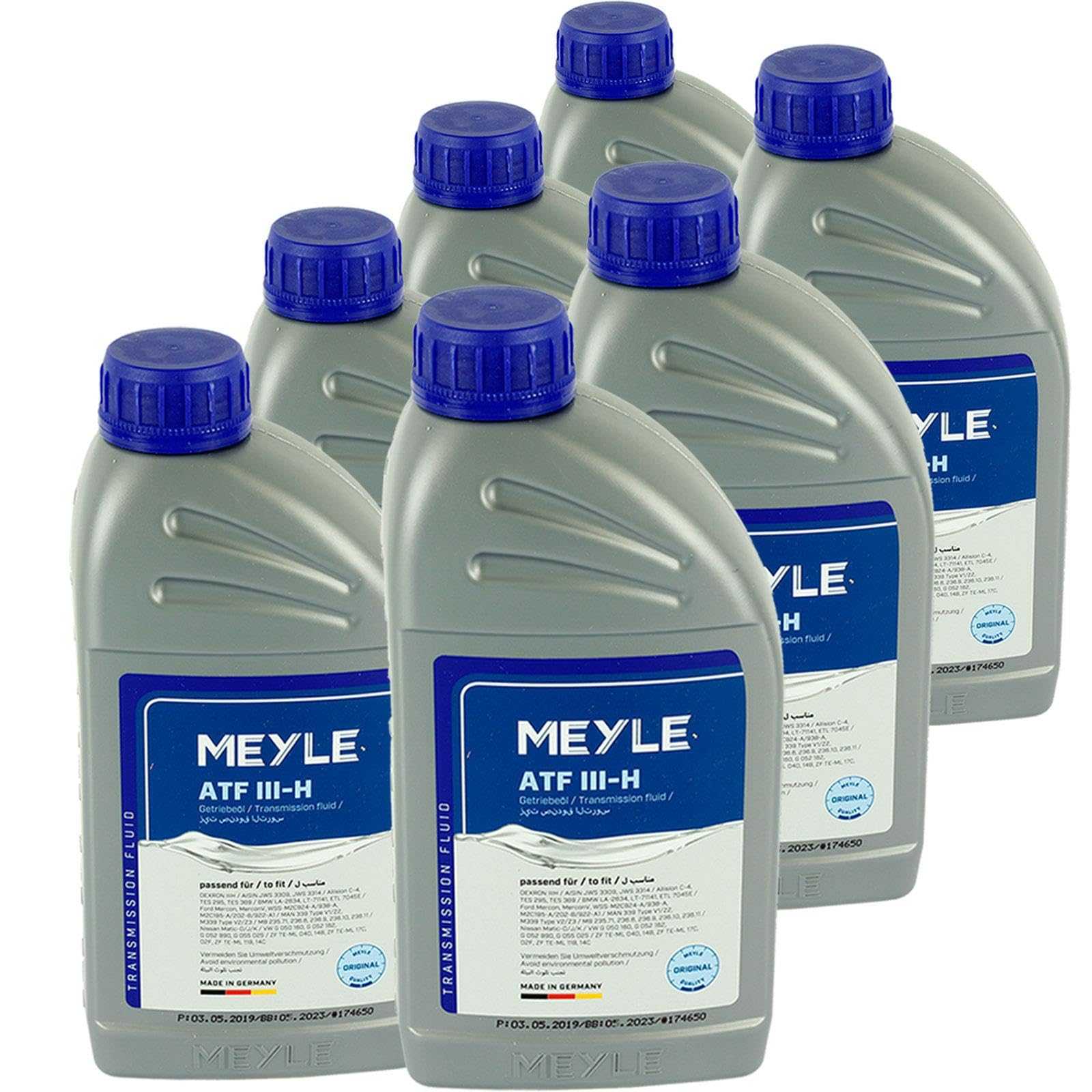 Meyle 7x 014 019 2300 Automatikgetriebeöl (1 L) | 7x 014 019 2300,, Meyle ATF III H Getriebeöl, Meyle-: True to .