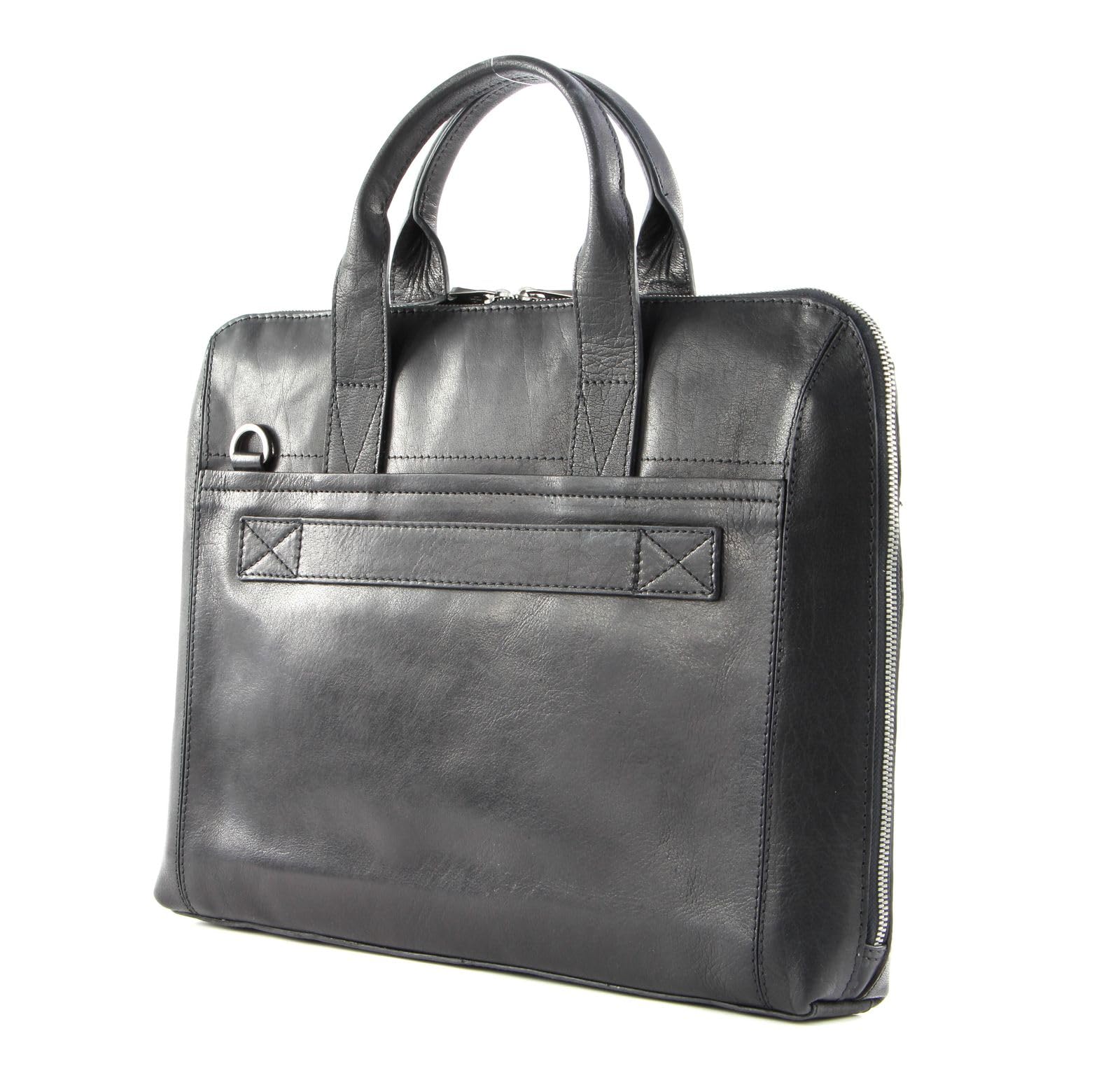 SADDLER maletín bolso bandolera con compartimento para portátil Gustav Computer Bag Black negro