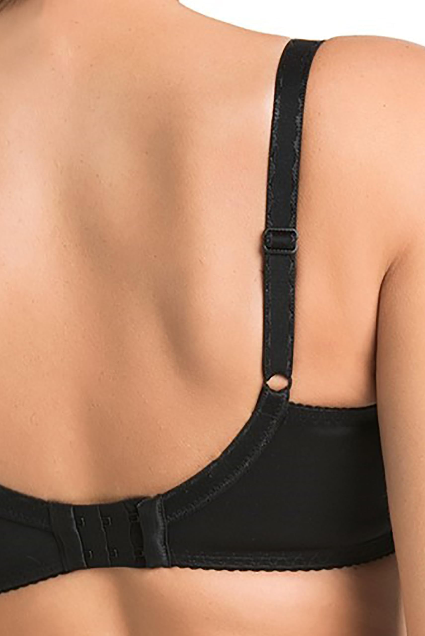 Teyli Reggiseno Donna Imbottito con Ferretto – Reggiseno Comodo per l'Uso Quotidiano, Elegante Lingerie Donna con Parte Superiore delle Coppe in Pizzo.