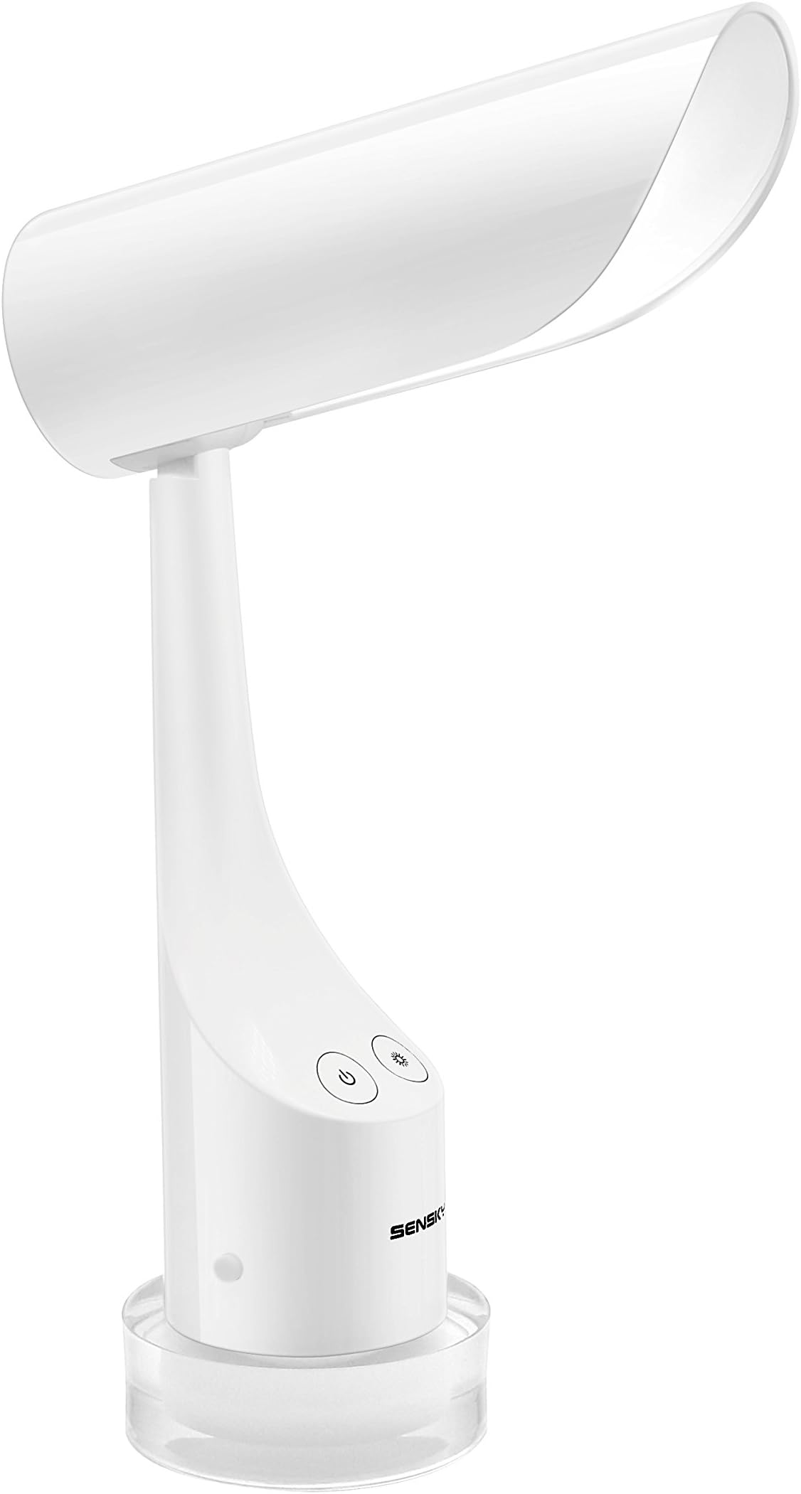 SENSKY Bedside Table Lamp, Touch Sensor Dimmable Rechargeable Portable Led Desk Lamps, Color Changing Mood Night Light for Bedroom