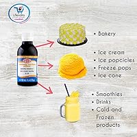 Vista 3 de Deiman Helado artificial saborizante de alimentos vainilla E-15 (4 fl.oz)