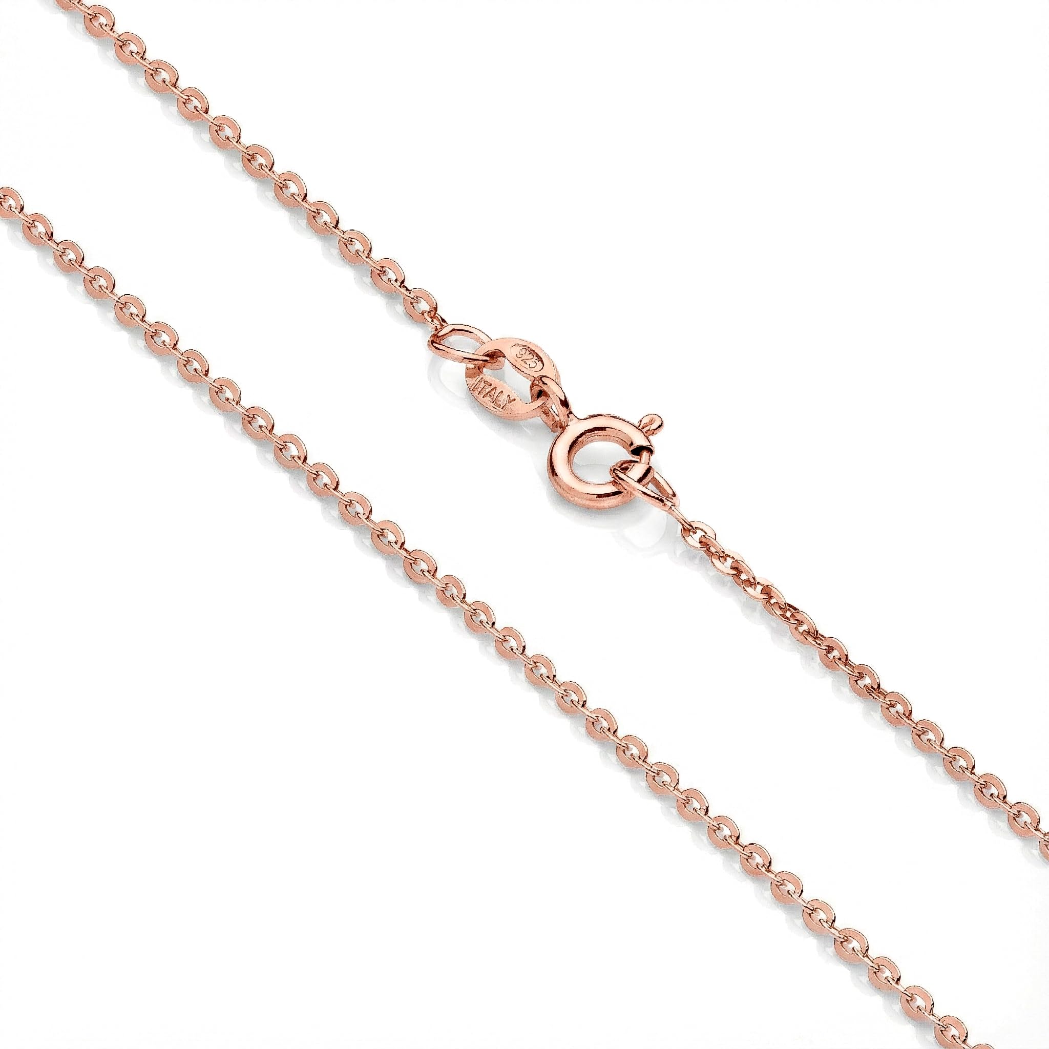 Chaîne De Cou Plaqué Or Rose 45 Cm - Collier Fin Et Délicat (Ref. 393)