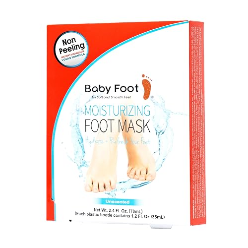 Hydrating Foot Mask for Dry Cracked Feet – Moisturizing Foot