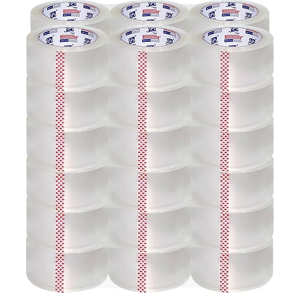 Heavy Duty Packing Tape 36 Rolls, Total 2160Y, Clear, 2.7 mil, 1.88 inch x 60 Yards, Ultra Strong, Refill for Packaging and Shipping