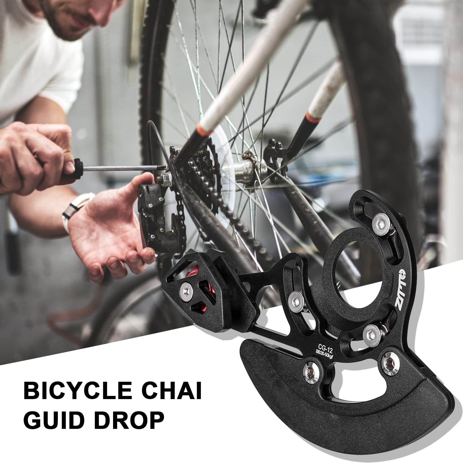 Tenditore per Catena della Bicicletta, Protezione della Guida