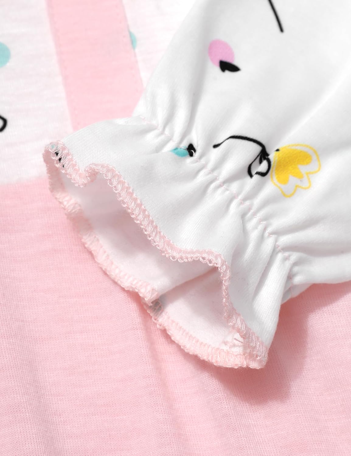 AGAPENG Newborn Baby Girl Clothes Fall Winter Outfits Ruffle Crew Neck Romper Onesie Long Sleeve Jumpsuit Coming Home Outfit - Image 8