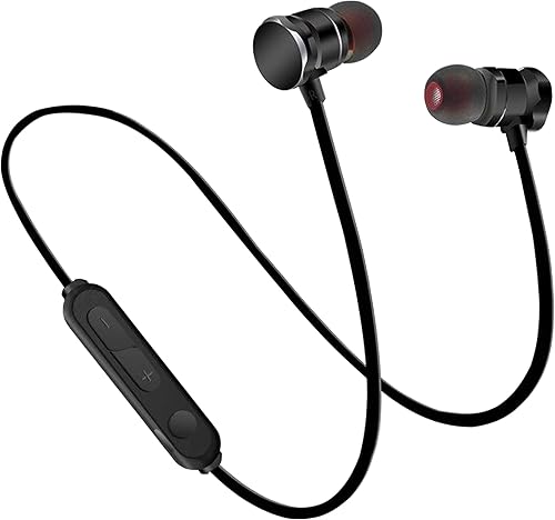 AREABI Next Auricolari Bluetooth Cuffie Wireless Magnetiche Senza Fili Ear Cancellazione del Rumore Microfono Integrato Resistenti Sudore Sport Running Stereo per Samsung iPhone Android