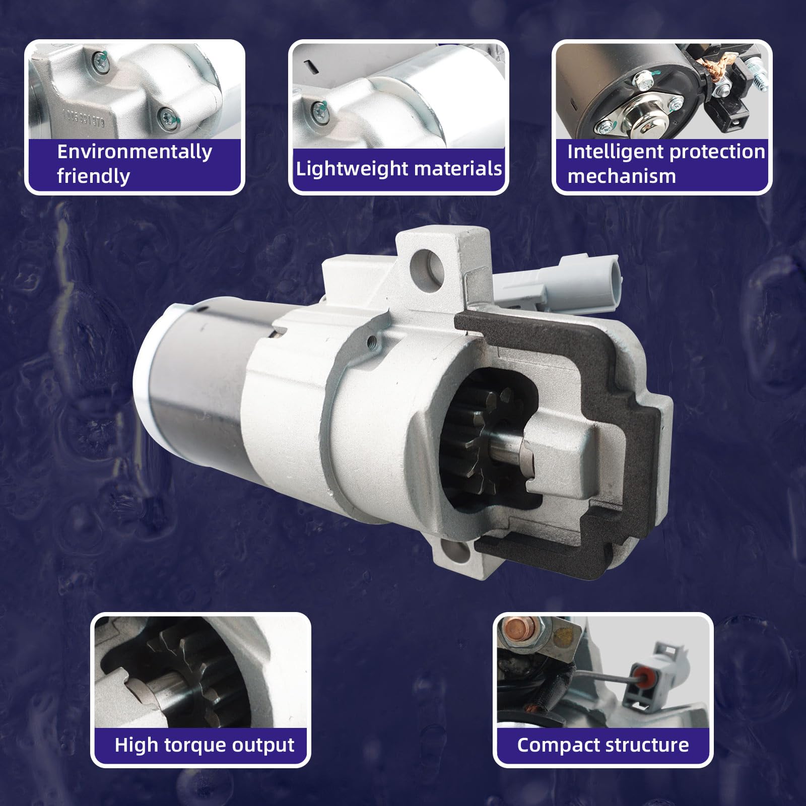 Amazon.com: MOAUTO Starter Motor Replacement 17598N 17598