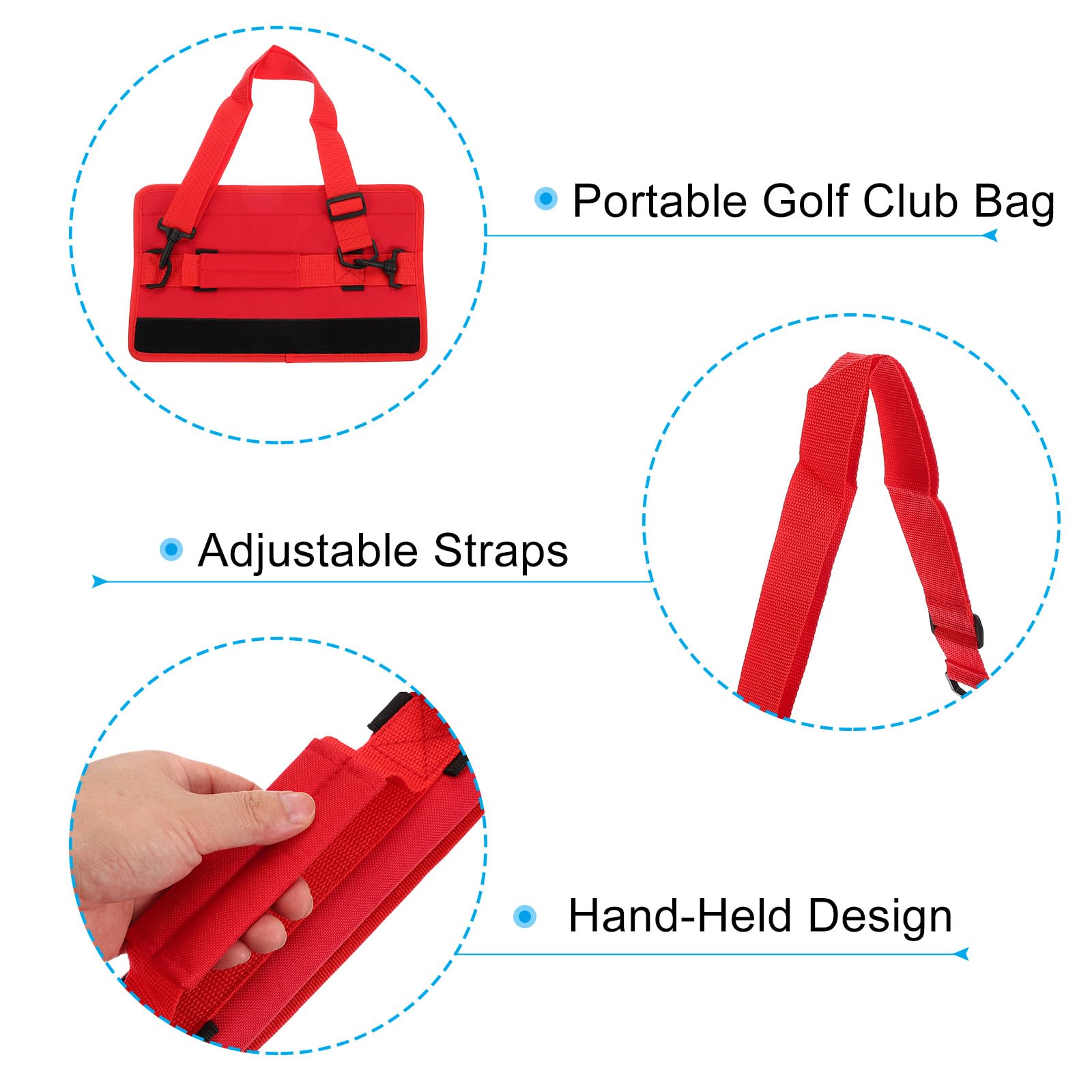 PATIKIL Mini Golf Club Bag - Image 4