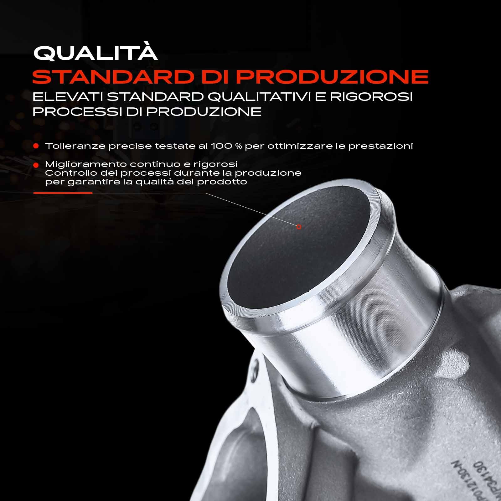 Frankberg Pompa acqua Liquido refrigerante Benzina Compatibile con Corsa C X01 1.2L Corsa C X01 1.0L Agila (A) H00 1.2L Agila (A) H00 1.0L Astra G CC T98 1.2L Replace# 1334079
