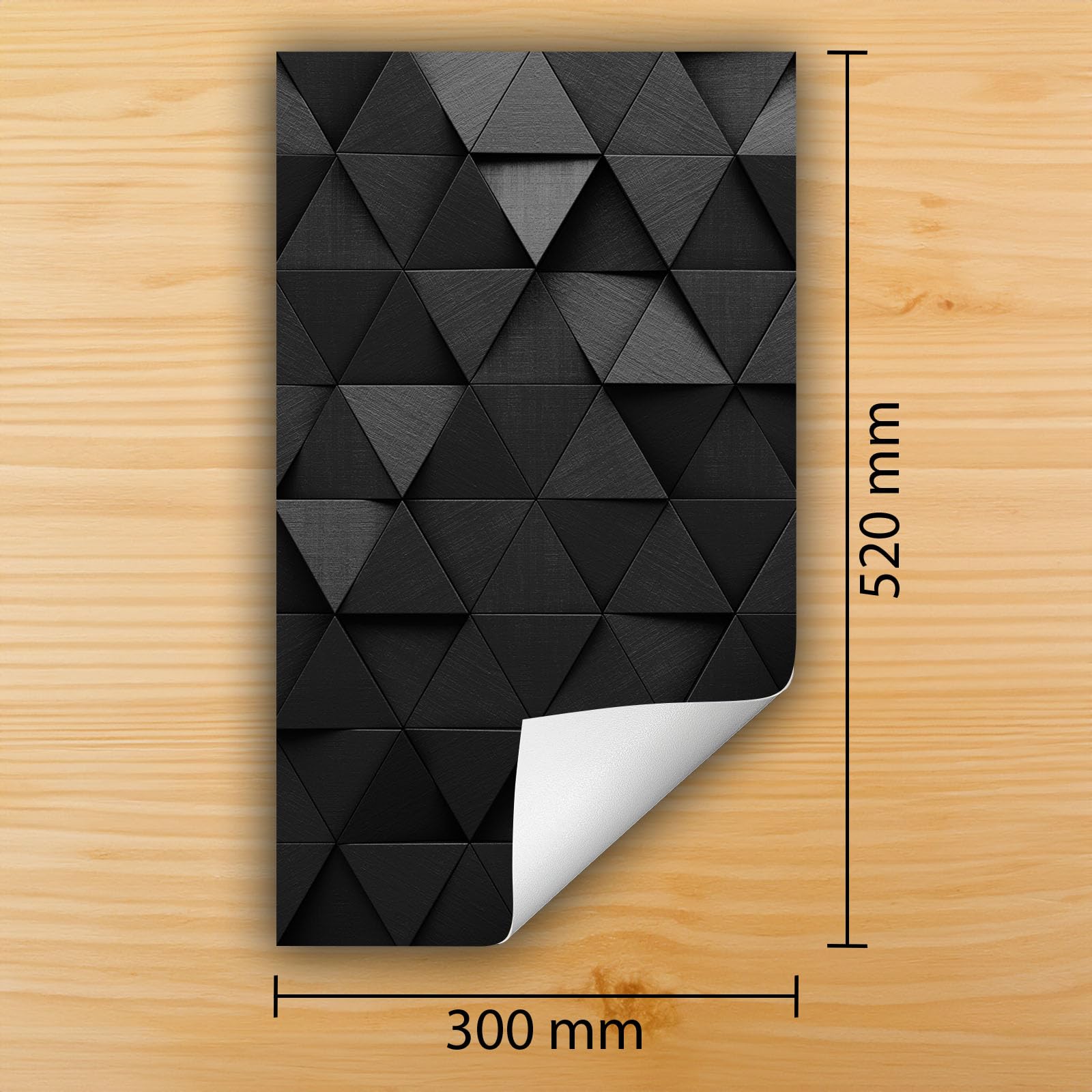 Copertura Tappetino Piano Induzione 30x52 cm Cucina Coprifornelli Protezione per Piano Induzione - grigio scuro 3D