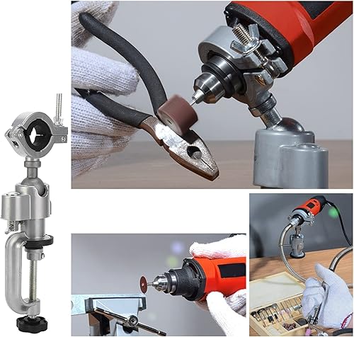 Miniatura 3 de Soporte de taladro eléctrico, eléctrico, prensas de taladro estacionarias Prensas de taladro Soporte de taladro Multifuncional universal giratorio