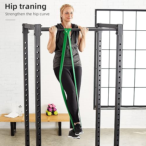 Miniatura 4 de Juego de 4 bandas de resistencia para dominadas para hombres y mujeres, banda de asistencia para ejercicio para entrenamiento de resistencia,