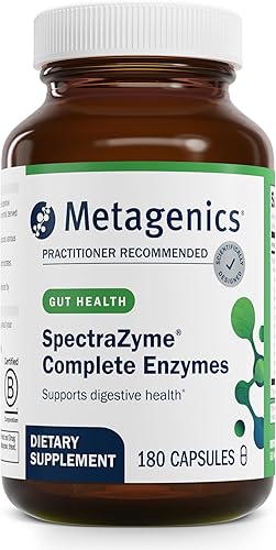 Miniatura 8 de Metagenics SpectraZyme Complete Broad Spectrum Enzyme Supplement to Help Support a Healthy Digestive System - 60 Capsules