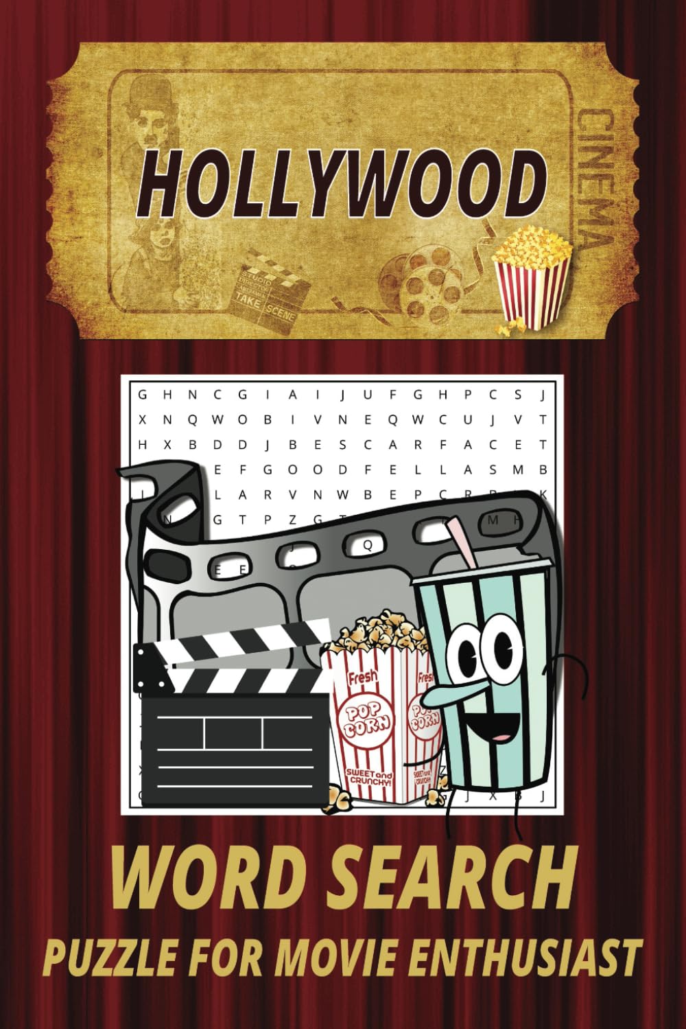 Brain Games - Hollywood Movies Word Search