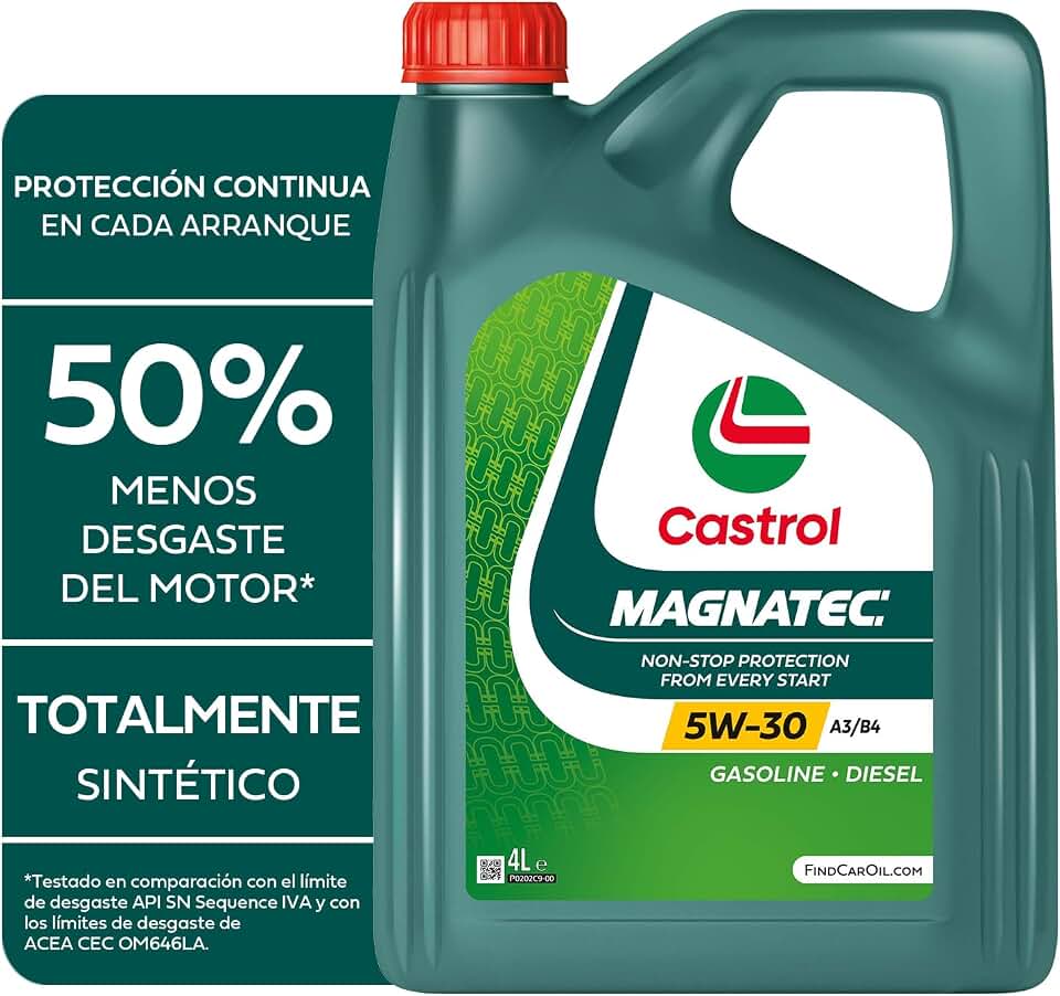Castrol MAGNATEC 5W-30 A3/B4 Aceite de Motor 4L