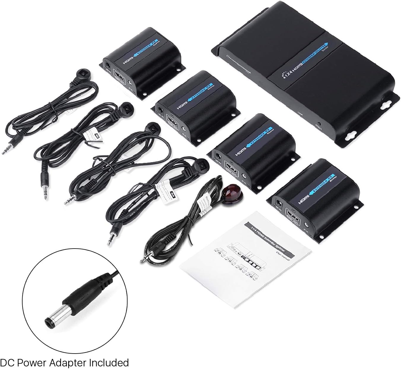 Flаѕh Dеаlѕ - 70% оƒƒ TNP HDMI Extender Splitter Over Ethernet Cat6/Cat7 Cable w/IR Remote Control Extension Support - Extend Long Distance HDMI Singal Distribution Kit Relay Hub Amplifier (4 Port - 1 Input 4 Outputs) Prоmо Dіѕсоunt Uр Tо 70% оƒƒ TNP HDMI Extender Splitter Over Ethernet Cat6/Cat7 Cable w/IR Remote Control Extension Support - Extend Long Distance HDMI Singal Distribution Kit Relay Hub Amplifier (4 Port - 1 Input 4 Outputs)