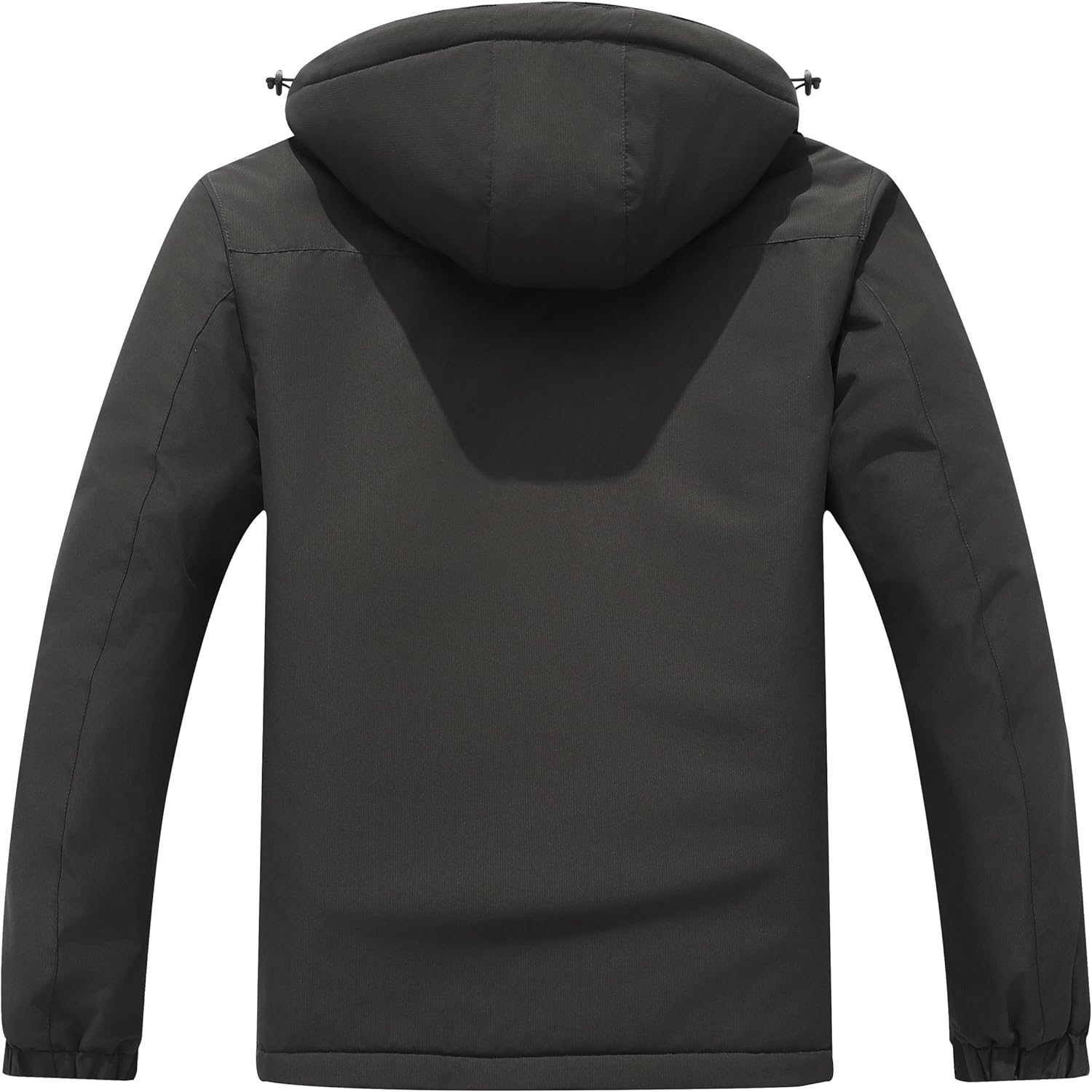 Men's Mountain Ski Jacket Winter Snow Coats Waterproof Warm Fleece Lining Jacket Parka with Hooded - Image 2