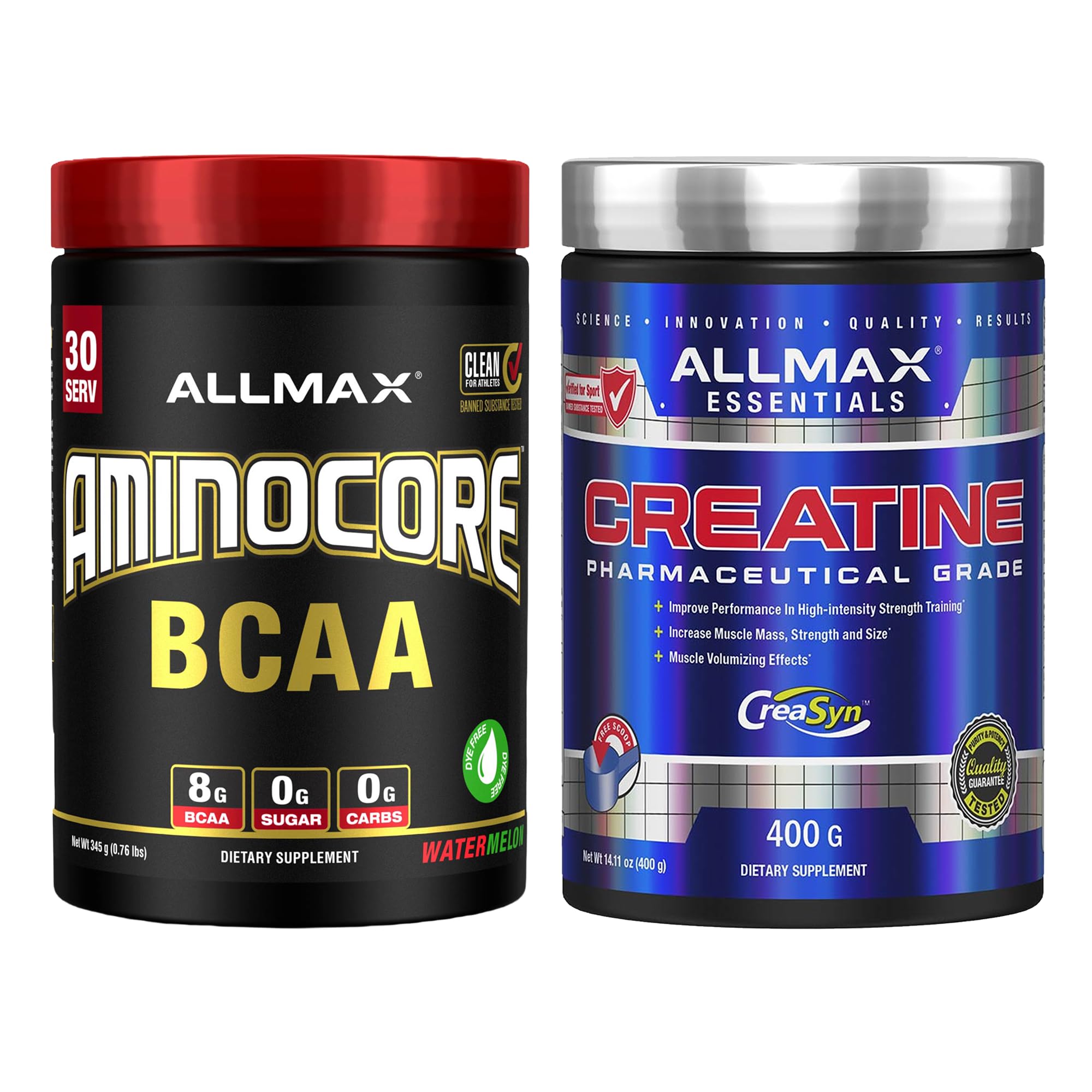 ALLMAX Aminocore BCAA + Creatine Monohydrate Stack