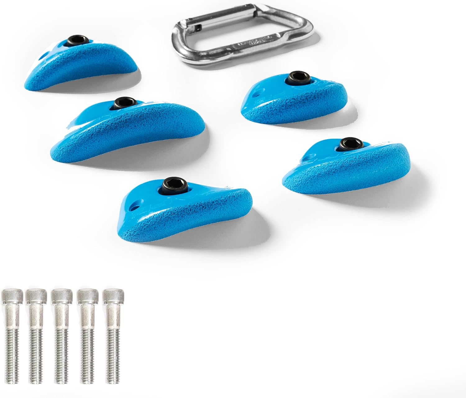 Dual Textured Climbing Holds | Climbing Jugs for Professional Climbing Walls or Home Climbing Gyms | Bolt On Rock Climbing Holds | Fun Climbing Holds for Beginners or Advanced Climbers |