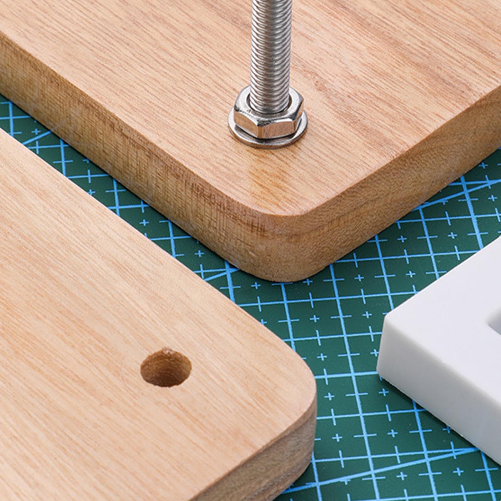 Wood Paper Press, Book Press Wood Kit di rilegatura del libro in legno | Forniture manuali di rilegatura del libro per studenti, insegnanti o appassionati di artigianato