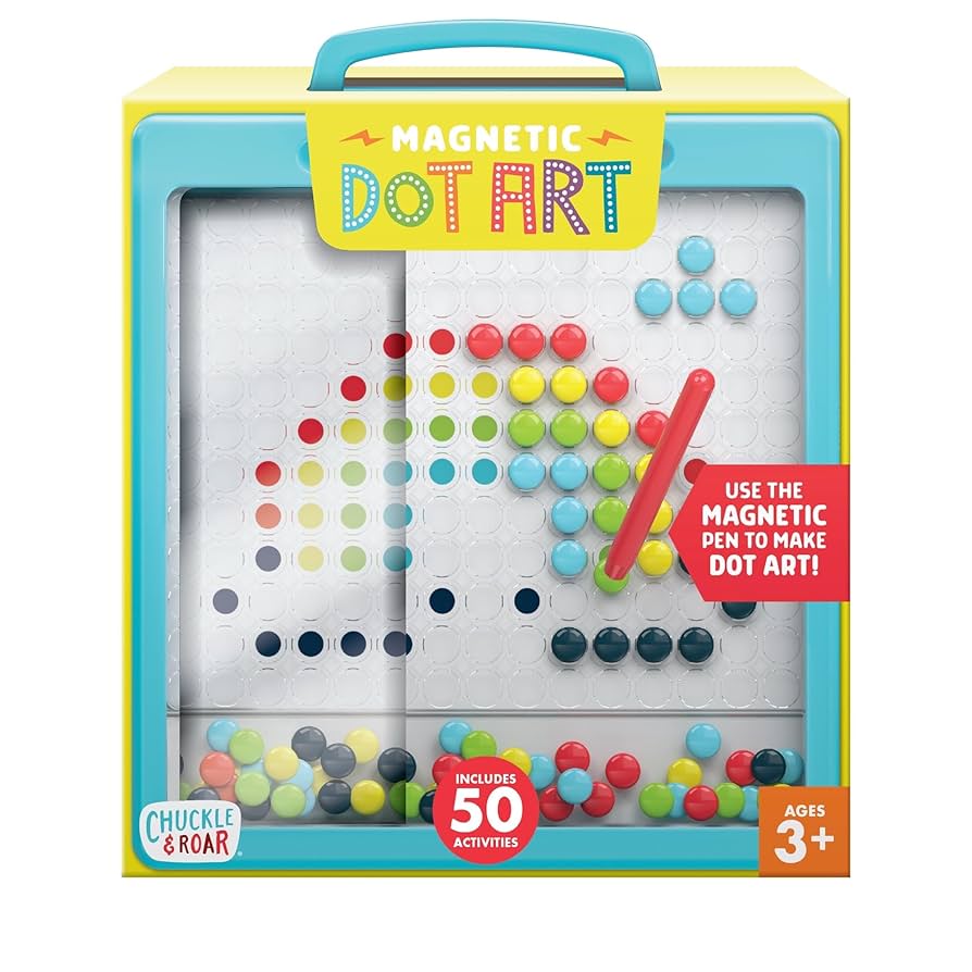 Amazon.com: Chuckle & Roar - Magnetic Dot Art Designer