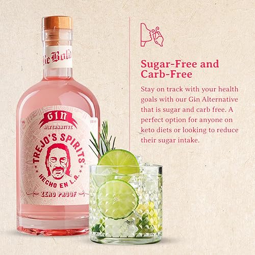 Miniatura 20 de Trejo's Spirits American Whisky Alternativa 100% a prueba de cero Bebida sin alcohol con sabores distintivos Ingredientes naturales Bajo