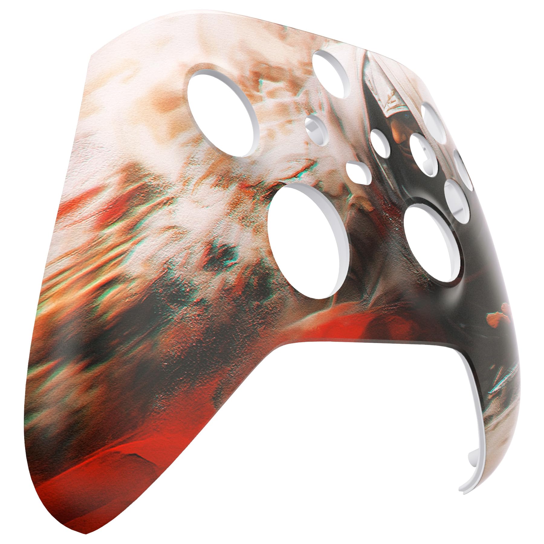 eXtremeRate Coque Personnalisée pour Xbox Séries X/S, Coque Avant Replacement pour Xbox Séries X/S Manette, Assassin - 4