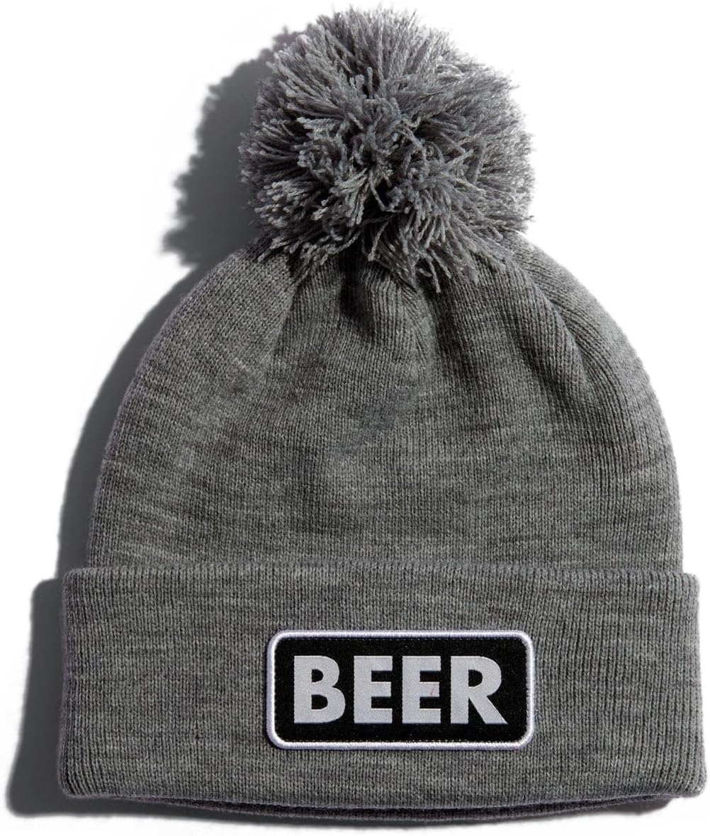Coal Vice Beanie - Heather Grey/Beer