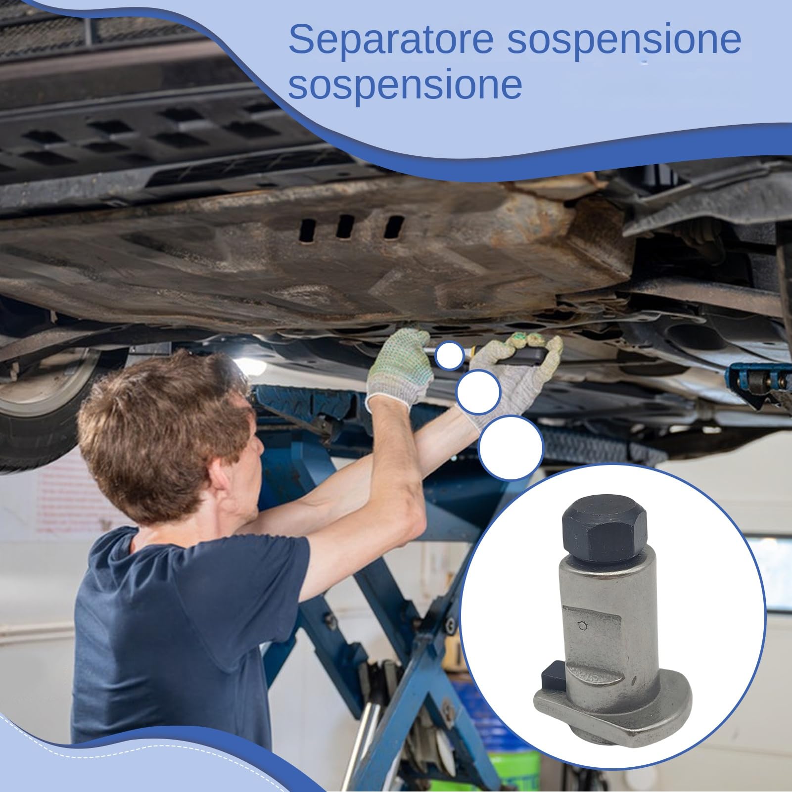 Strumento Spreader,Strut Spreader Resistente - Utensile per Manutenzione Veicoli Riparazioni Casa e Motociclo