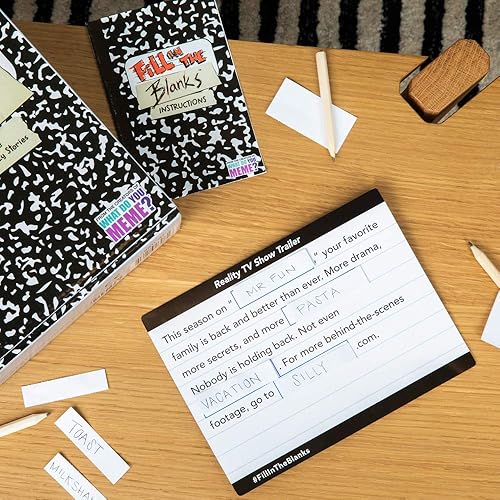 Miniatura 4 de WHAT DO YOU MEME Rellena los espacios en blanco - El juego familiar donde creas tu propia familia de historias