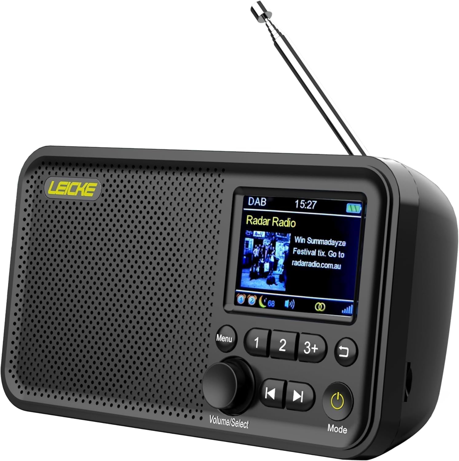 MangoKit MD3 DAB/DAB+ und UKW tragbares Digitalradio, Bluetooth ...