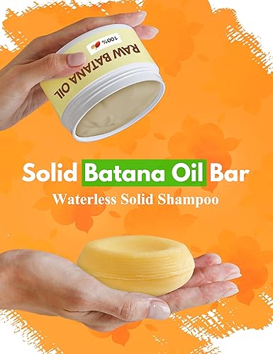 Miniatura 7 de BEAUT'E SEOUL - Barra de champú de aceite de batana para el crecimiento del cabello, mezcla de hierbas naturales, limpiador exfoliante PHA para el