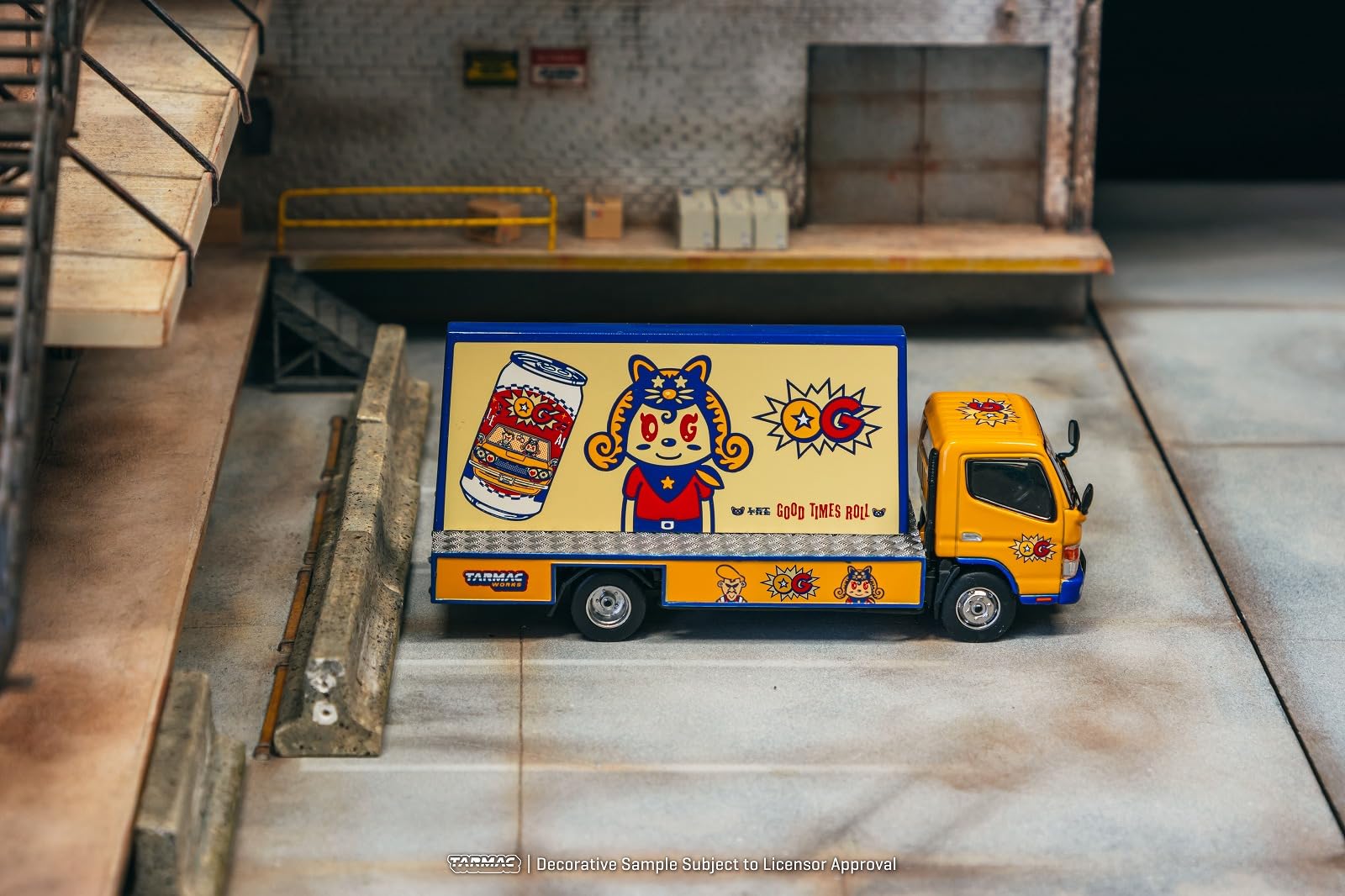 Amazon | TARMACWORKS 1/64 Mitsubishi Fuso Canter OG 完成品 T64T