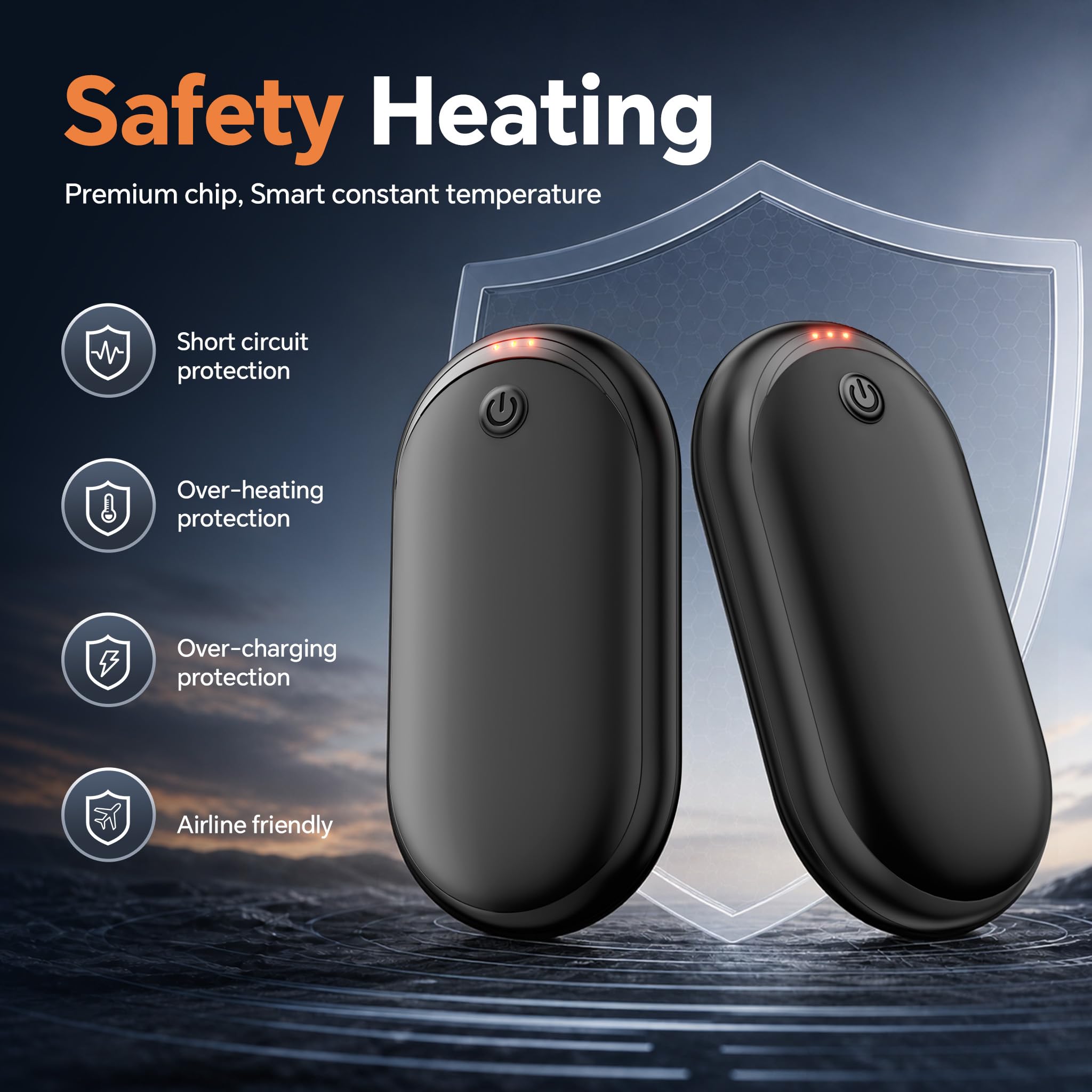 AJVV Rechargeable Hand Warmers - Keep Your Hands Warm! -8