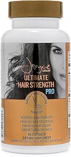 Joyce Giraud Ultimate Hair Strength Supplements 30-Day Supply, Scientifically Formulated to Reduce Hair Loss, 60 Capsules