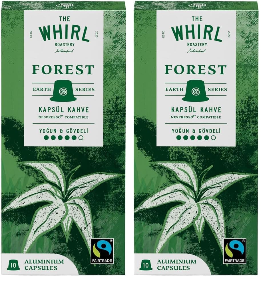 THE WHIRL Espresso Earth Series Forest Kapsül 10 Adet (2 paketi)