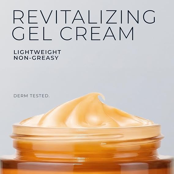 RoC Multi Correxion Revive + Glow 10% Vitamin C Moisturizer for Face, Anti-Aging Gel Cream, Instant Glow, Hypo-Allegenic, Oil-Free, 1.7 Ounces (Packaging May Vary