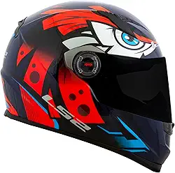 Capacete LS2 FF358 Tribal Laranja 58/M