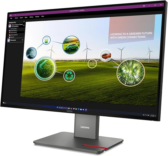 Lenovo ThinkVision P27Q-40 (27") 2K QHD HDMI/DP/HUB