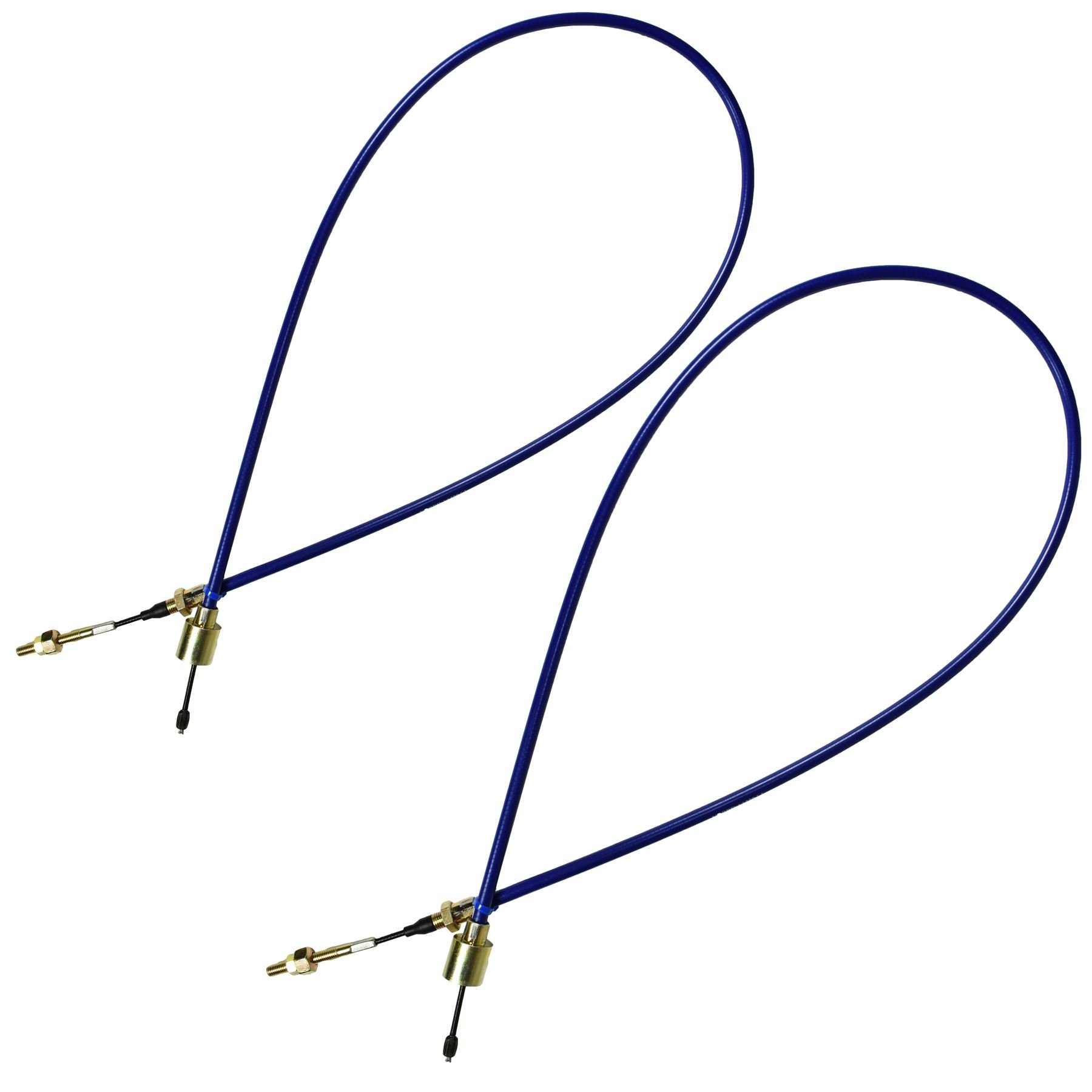 AB Tools 2 x kabel hamulcowy do przyczepy o długiej żywotności do systemów Alko zdejmowana osłona zewnętrzna 1030 mm