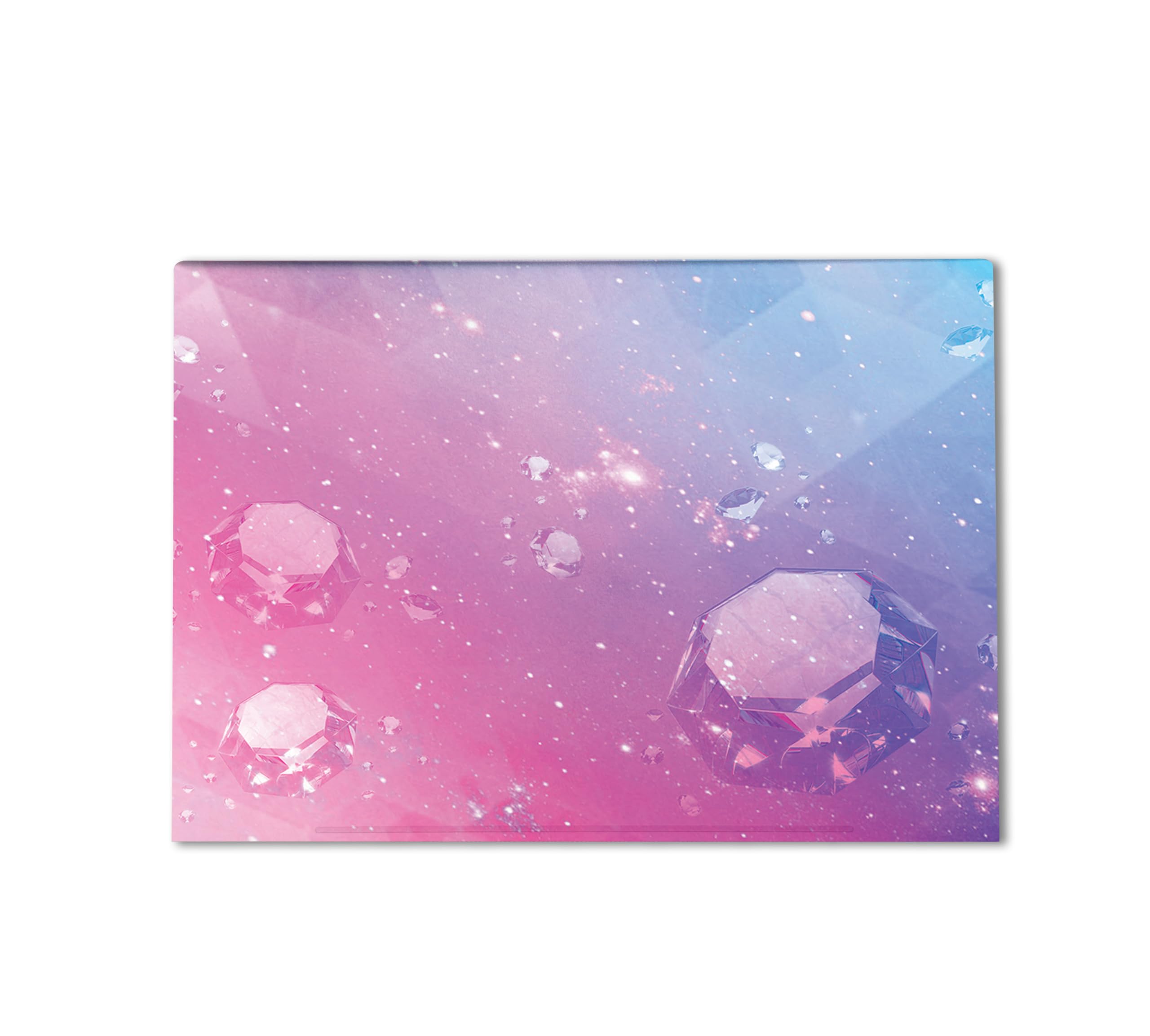 Gaming Skin Compatible with HP Envy x360 16” (2023) - Pink Diamond - Premium 3M Vinyl Protective Wrap Decal Cover - Easy to Apply | Crafted in The USA by MightySkins