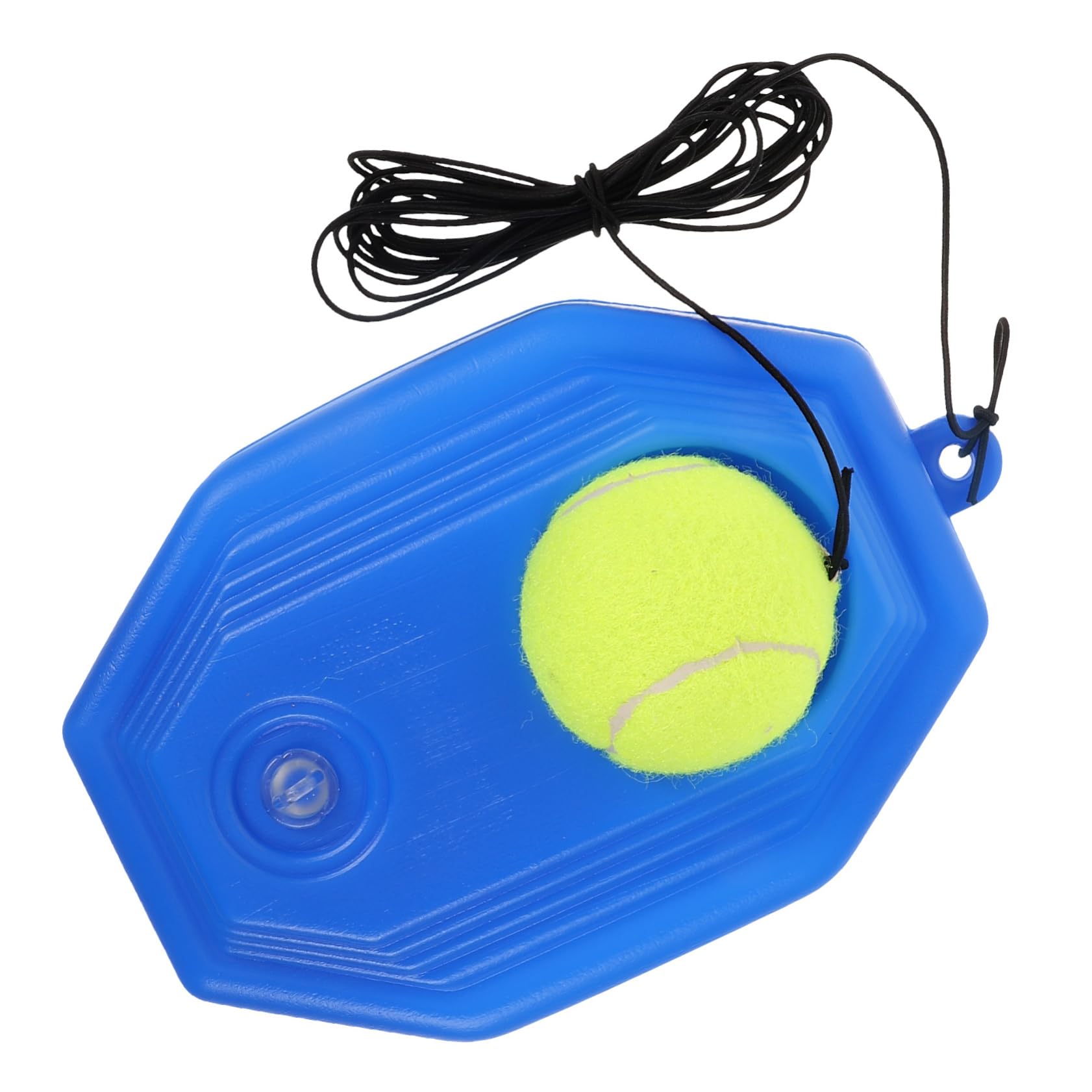 Hemoton Tennis Training Set Rebound Ball Training Base for Sports Plaything Random Style